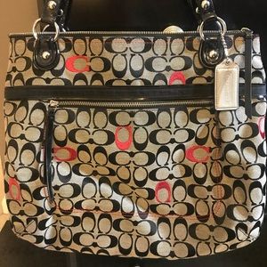 🖤COACH authentic Signature C Large Tote Bag❤️